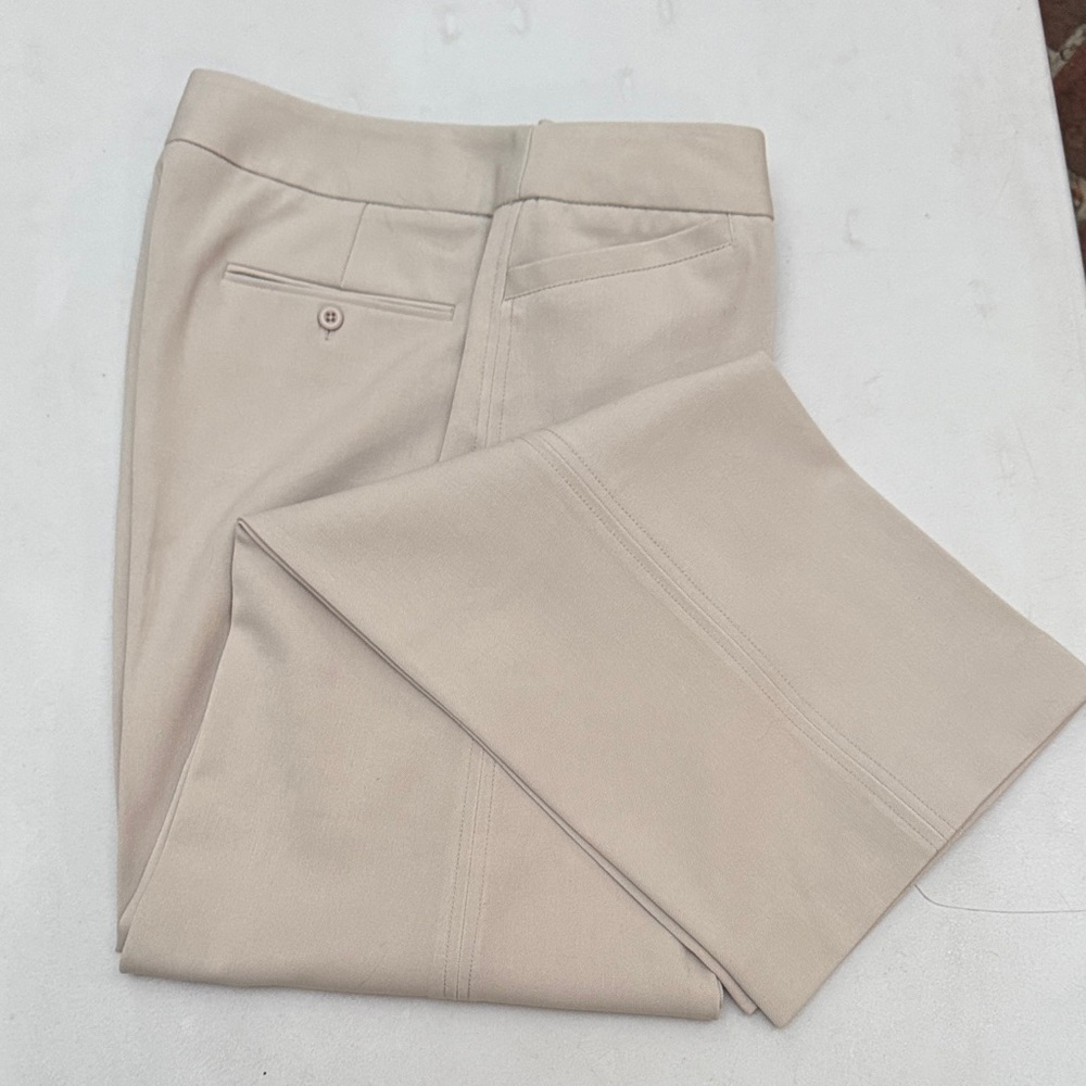 Elegant Cream Women's Pants